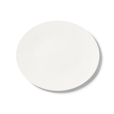 Pure - Oval Platter 12.6in | 32cm (Ø) | Dibbern | JANGEORGe Interior Design