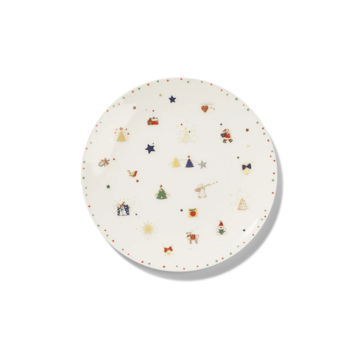 Santa Claus - Dessert Plate 8.3in | 21cm | Dibbern | JANGEORGe Interior Design