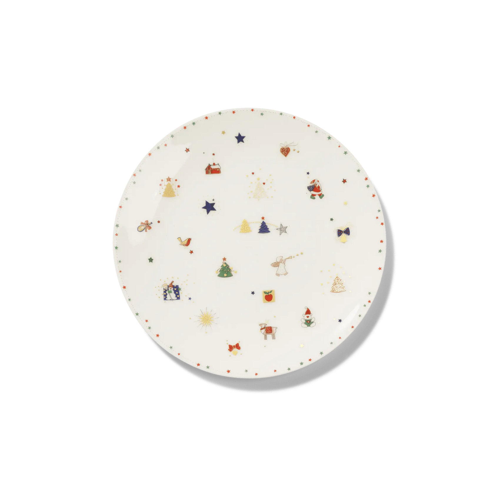Santa Claus - Dessert Plate 8.3in | 21cm | Dibbern | JANGEORGe Interior Design