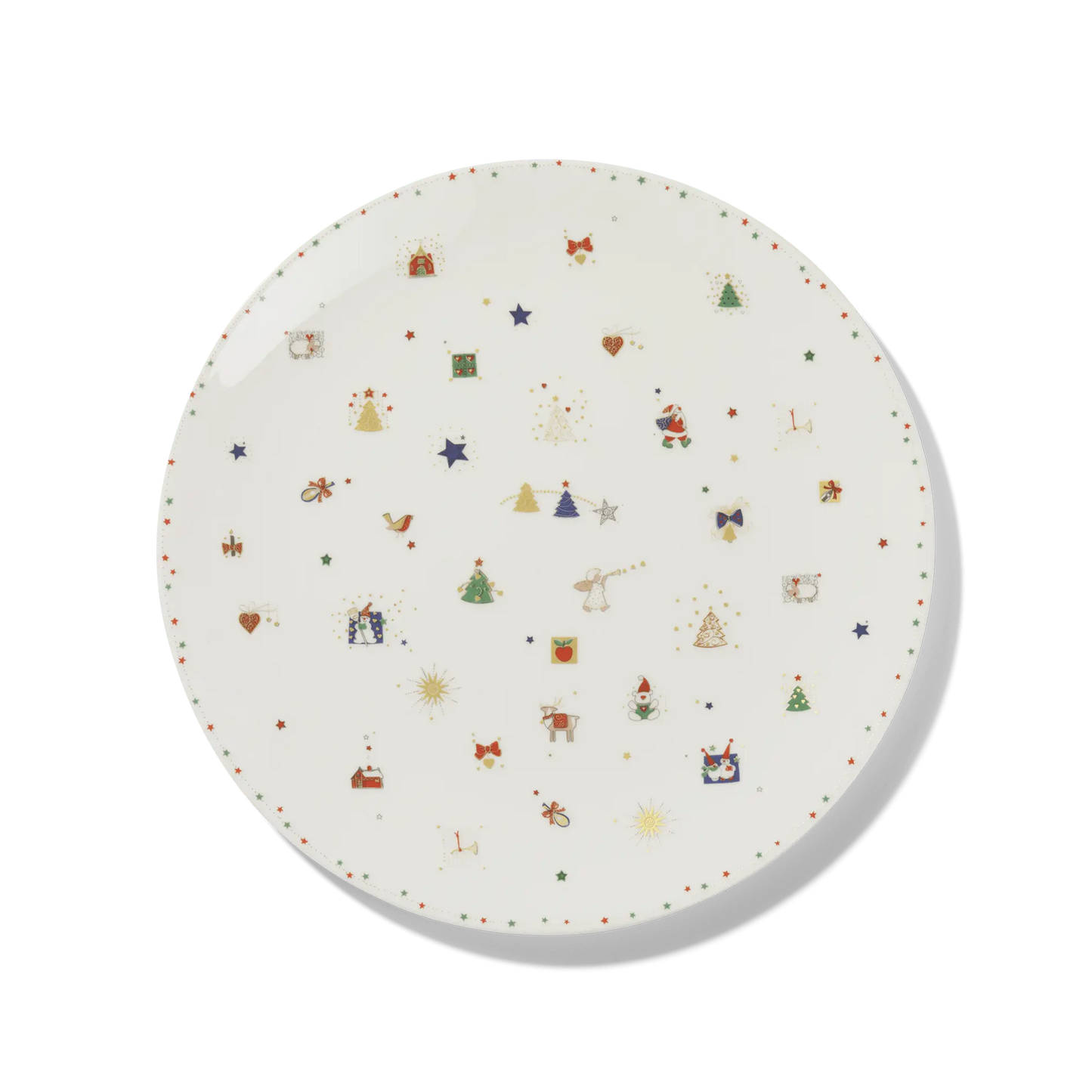 Santa Claus - Dinner Plate 11in | 28cm | Dibbern | JANGEORGe Interior Design