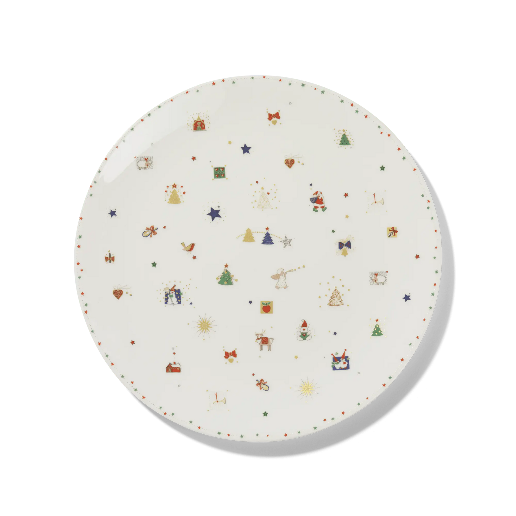 Santa Claus - Dinner Plate 11in | 28cm | Dibbern | JANGEORGe Interior Design