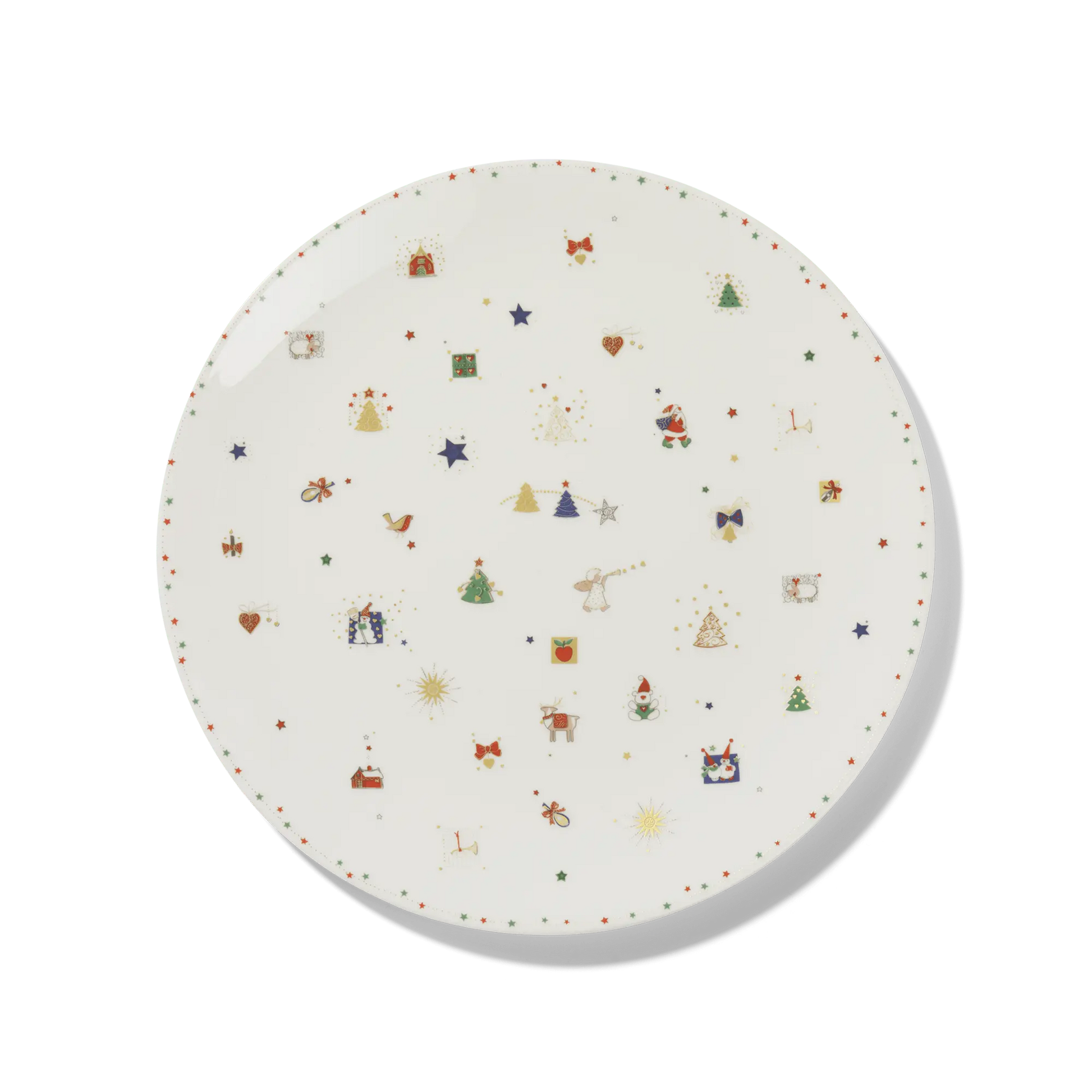 Santa Claus - Dinner Plate 11in | 28cm | Dibbern | JANGEORGe Interior Design
