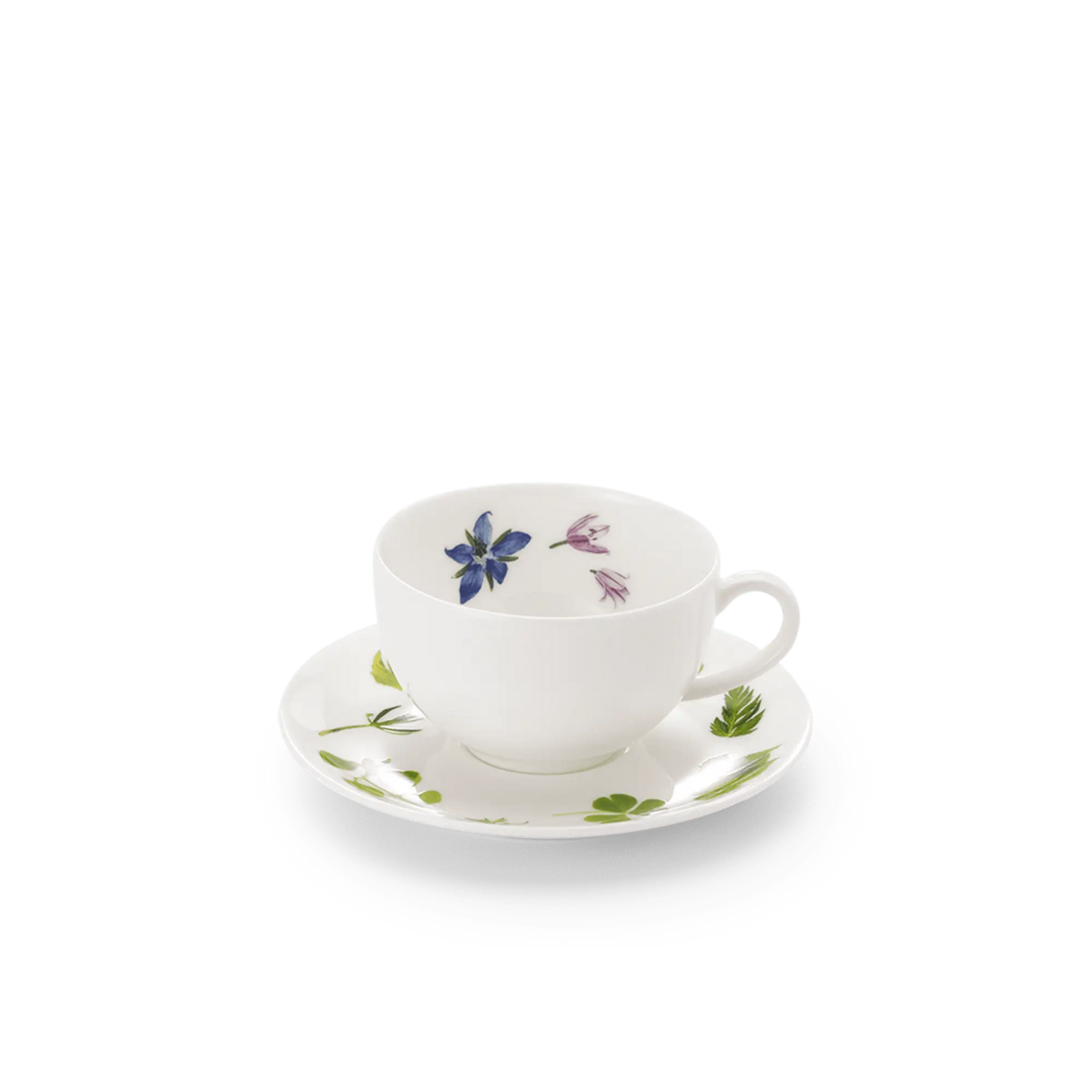 Wildkräuter (Wild Herbs) - Espresso Saucer  4.4in | 11.3cm (Ø) | Dibbern | JANGEORGe Interior Design
