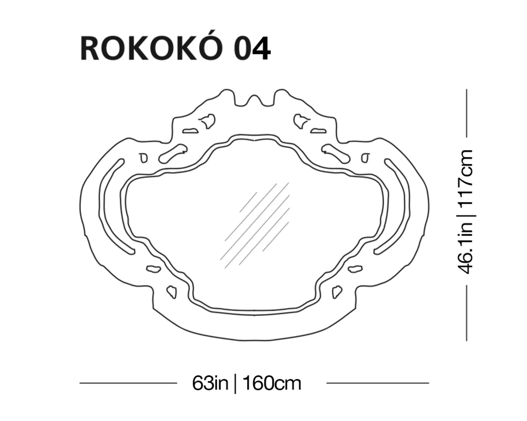 Rokokó Mirror | Glas Italia | JANGEORGe Interior Design