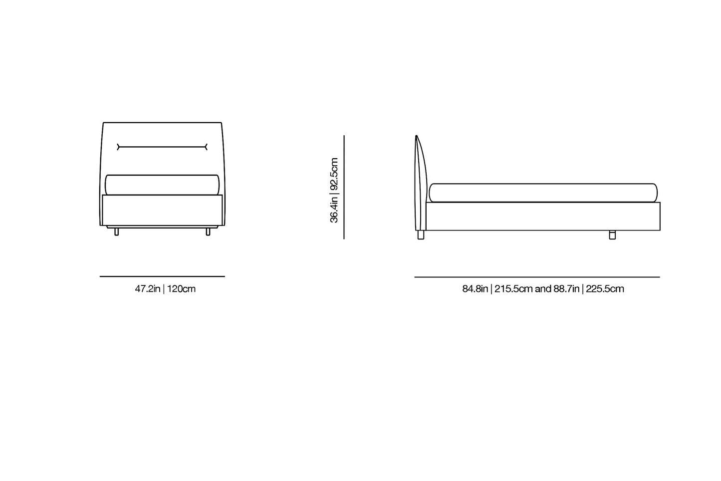 Jacqueline - Bed | Poliform | JANGEORGe Interior Design