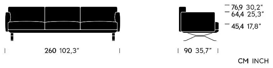 Boma - Left corner 3-seater connection open | Kettal | JANGEORGe Interior Design