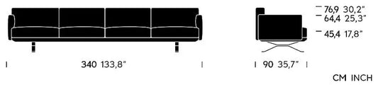 Boma - Left corner 4-seater connection | Kettal | JANGEORGe Interior Design