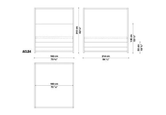 Alcova '09 Bed | Maxalto | JANGEORGe Interior Design