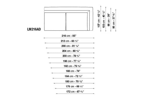 Lucrezia "To Size" Sofa | Maxalto | JANGEORGe Interior Design