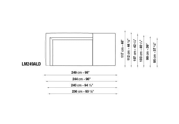 Lucrezia "To Size" Sofa | Maxalto | JANGEORGe Interior Design