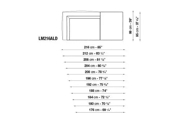 Lucrezia "To Size" Sofa | Maxalto | JANGEORGe Interior Design
