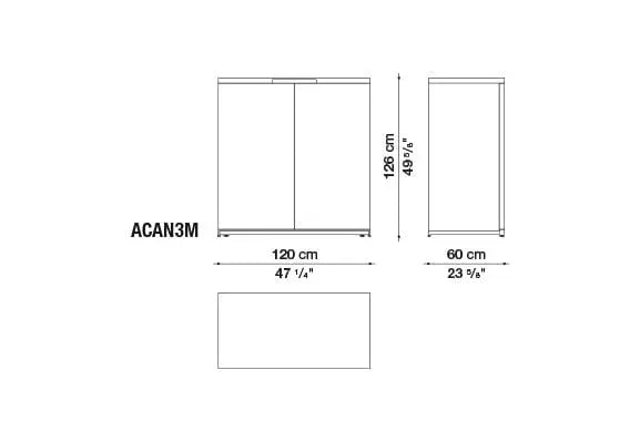 Mida Storage Unit | Maxalto | JANGEORGe Interior Design