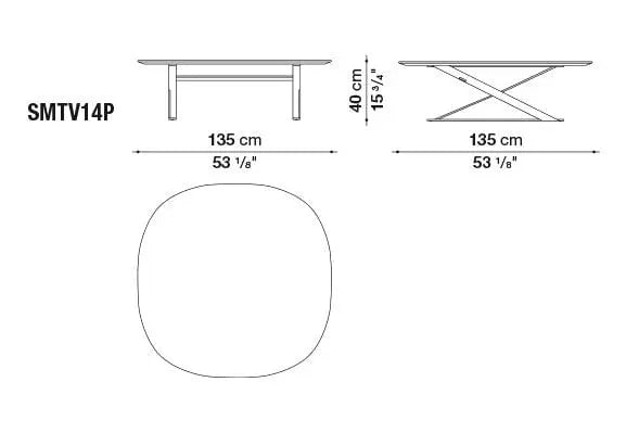 Pathos Small Table | Maxalto | JANGEORGe Interior Design