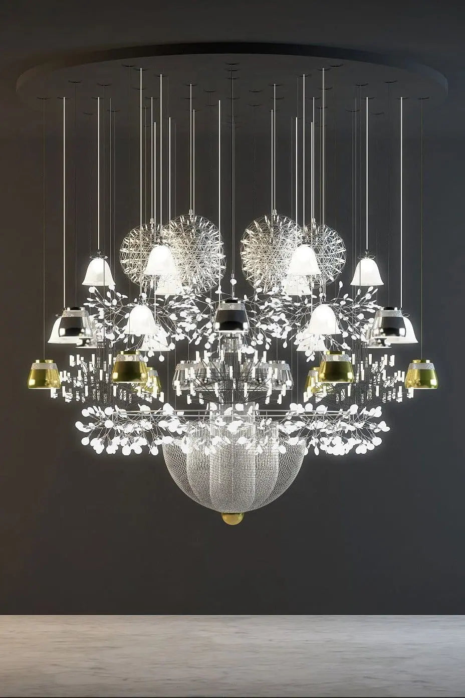 Mega Chandelier Suspension Lamp (MILAN 2018 EDITION) | Moooi | JANGEORGe Interior Design
