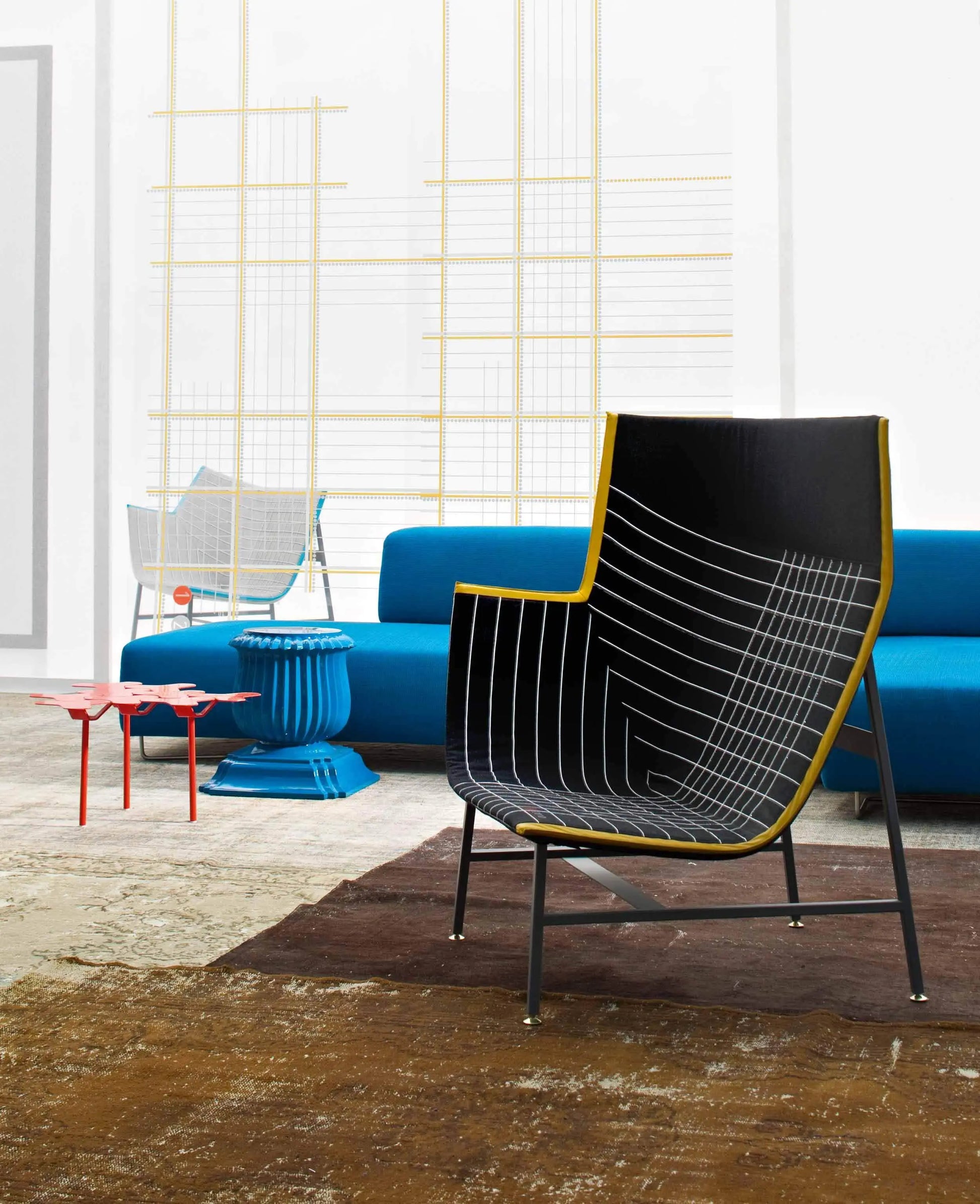 Paper Planes Armchair | Moroso | JANGEORGe Interior Design