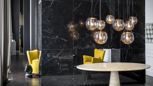 The Globe 828 OR - Supension Lamp | Oluce | JANGEORGe Interiors & Furniture