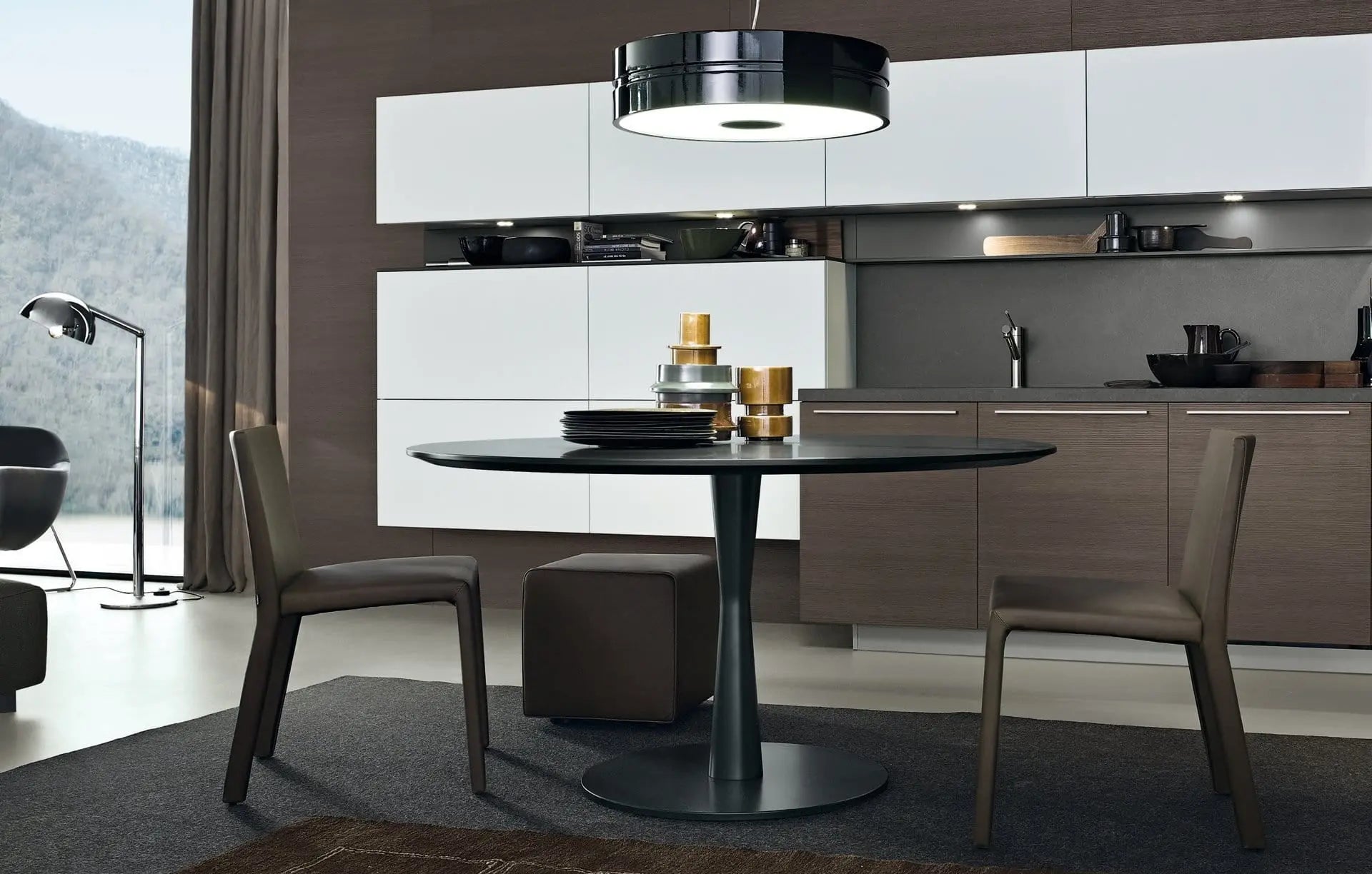 Flute Dining Table | Poliform | JANGEORGe Interior Design