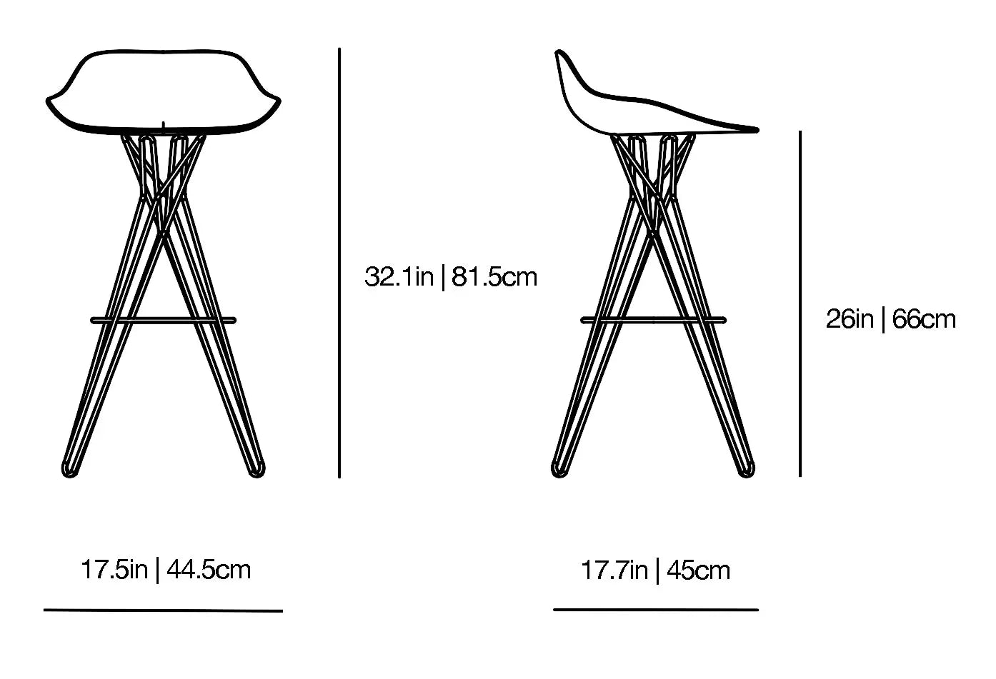 Harmony - Stool | Poliform | JANGEORGe Interior Design
