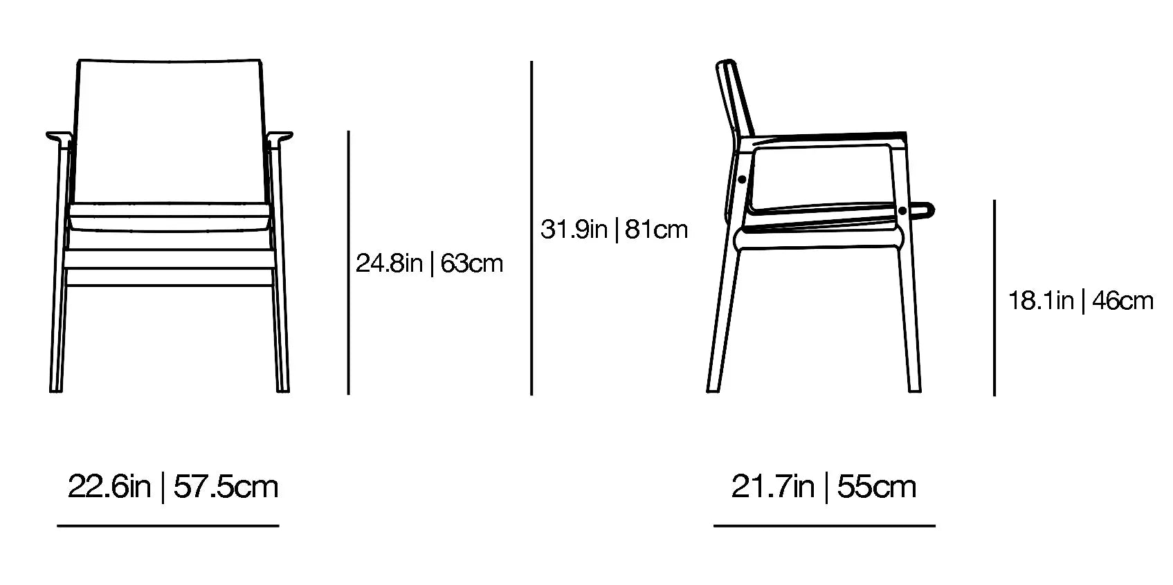 Ipanema - Chair | Poliform | JANGEORGe Interior Design