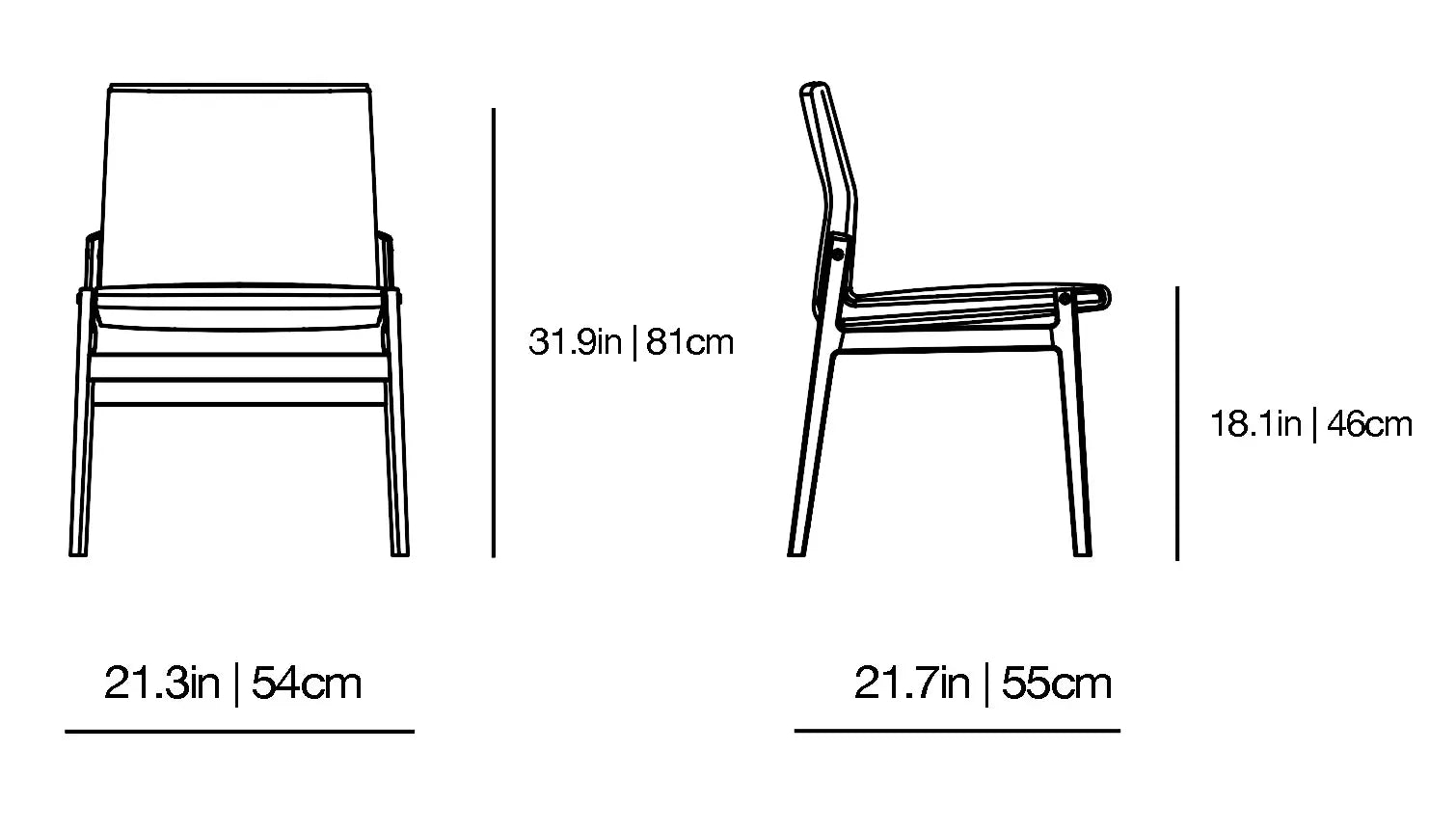 Ipanema - Chair | Poliform | JANGEORGe Interior Design