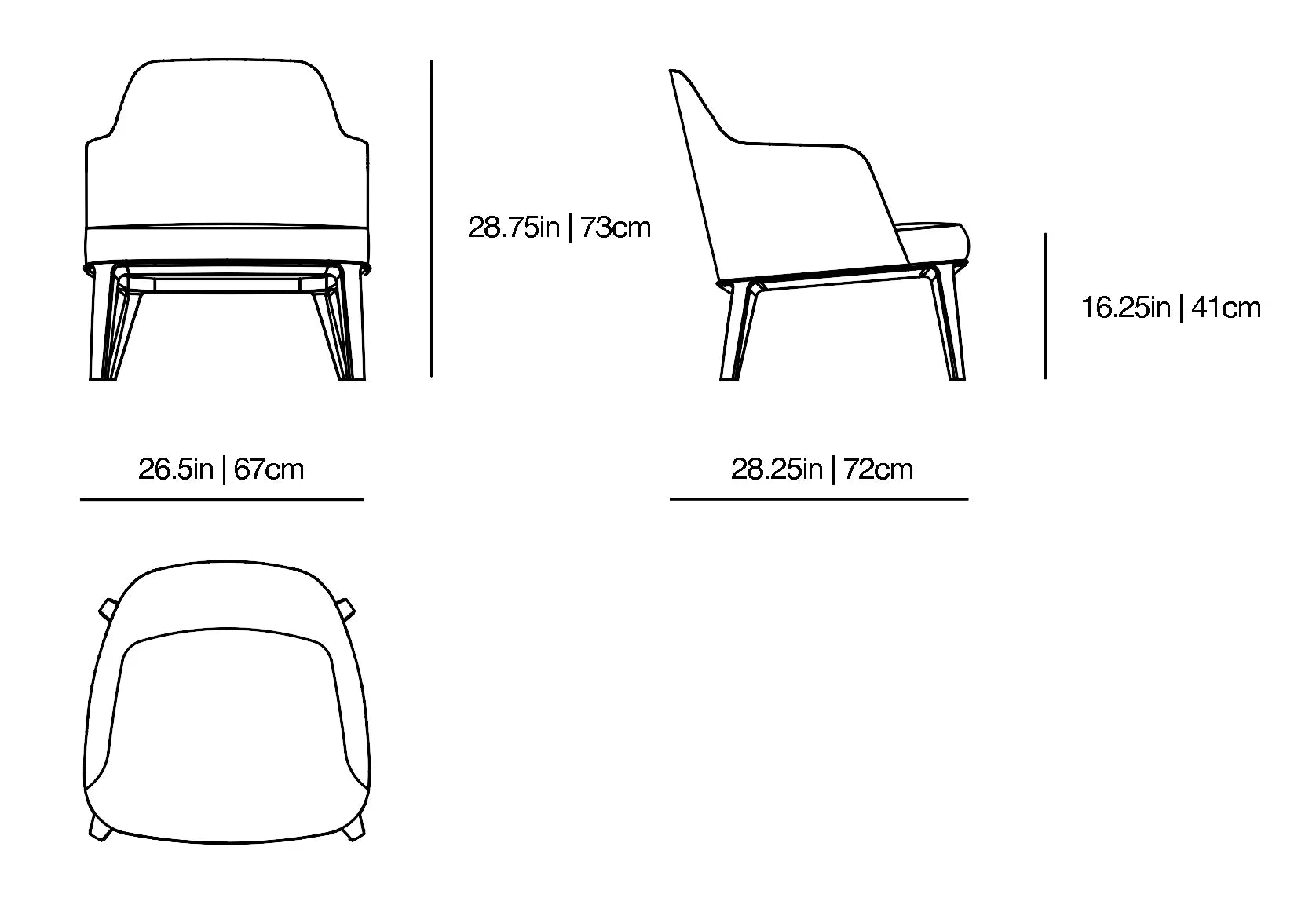 Jane - Armchair | Poliform | JANGEORGe Interior Design
