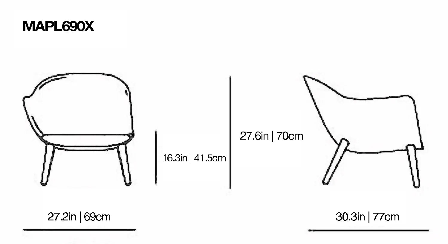 Mad Chair - Armchair | Poliform | JANGEORGe Interior Design