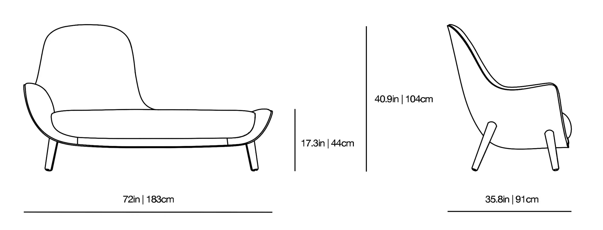Mad - Chaise Longue | Poliform | JANGEORGe Interior Design