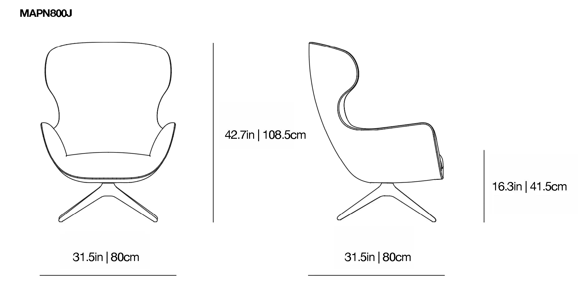 Mad Joker - Armchair | Poliform | JANGEORGe Interior Design
