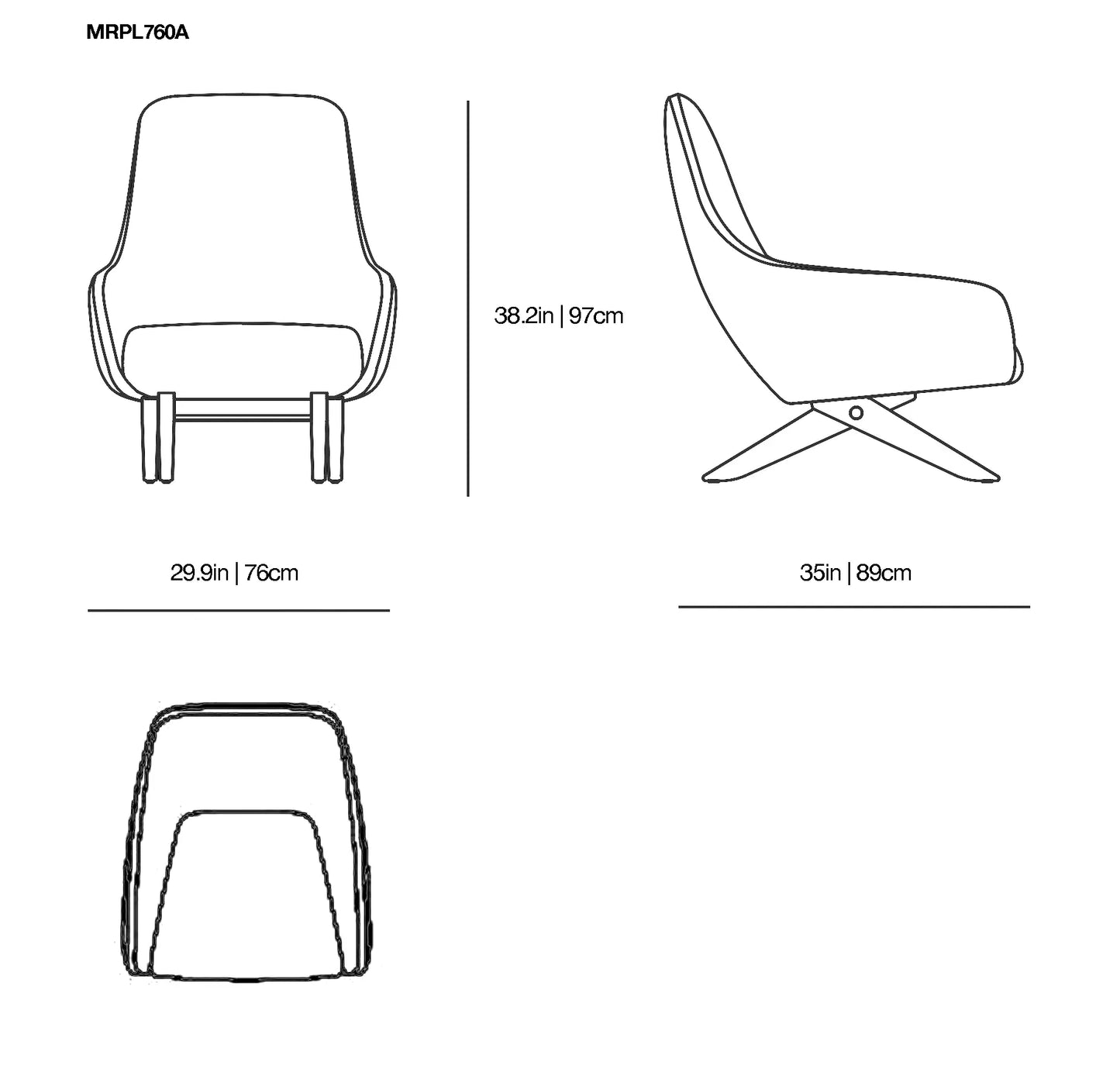 Marlon - Armchair | Poliform | JANGEORGe Interior Design