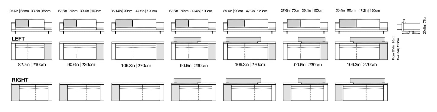 Mondrian - Sofa | Poliform | JANGEORGe Interior Design