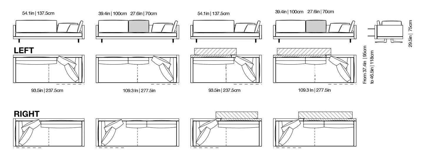 Mondrian - Sofa | Poliform | JANGEORGe Interior Design