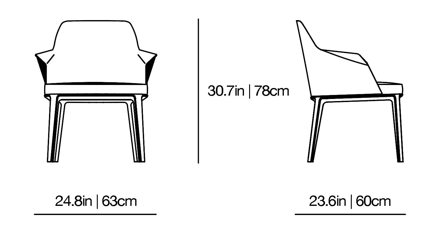 Sophie - Chair | Poliform | JANGEORGe Interior Design