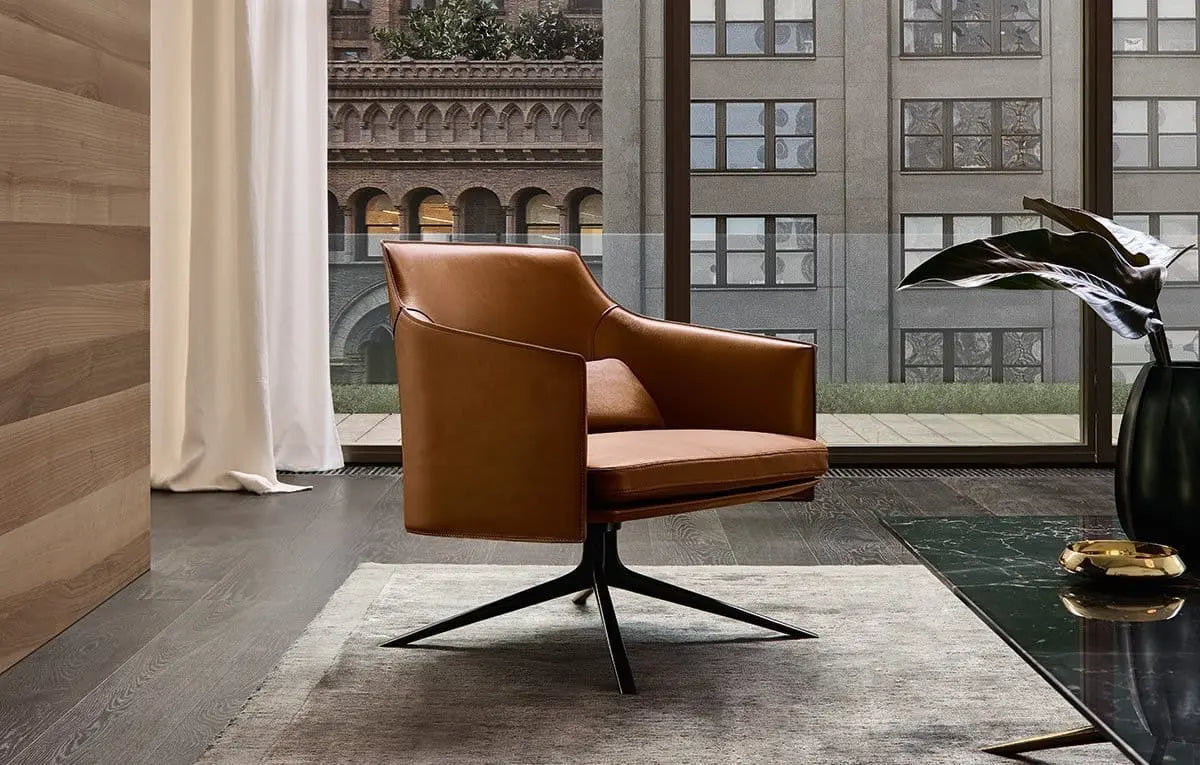 Stanford Swivel - Armchair | Poliform | JANGEORGe Interior Design