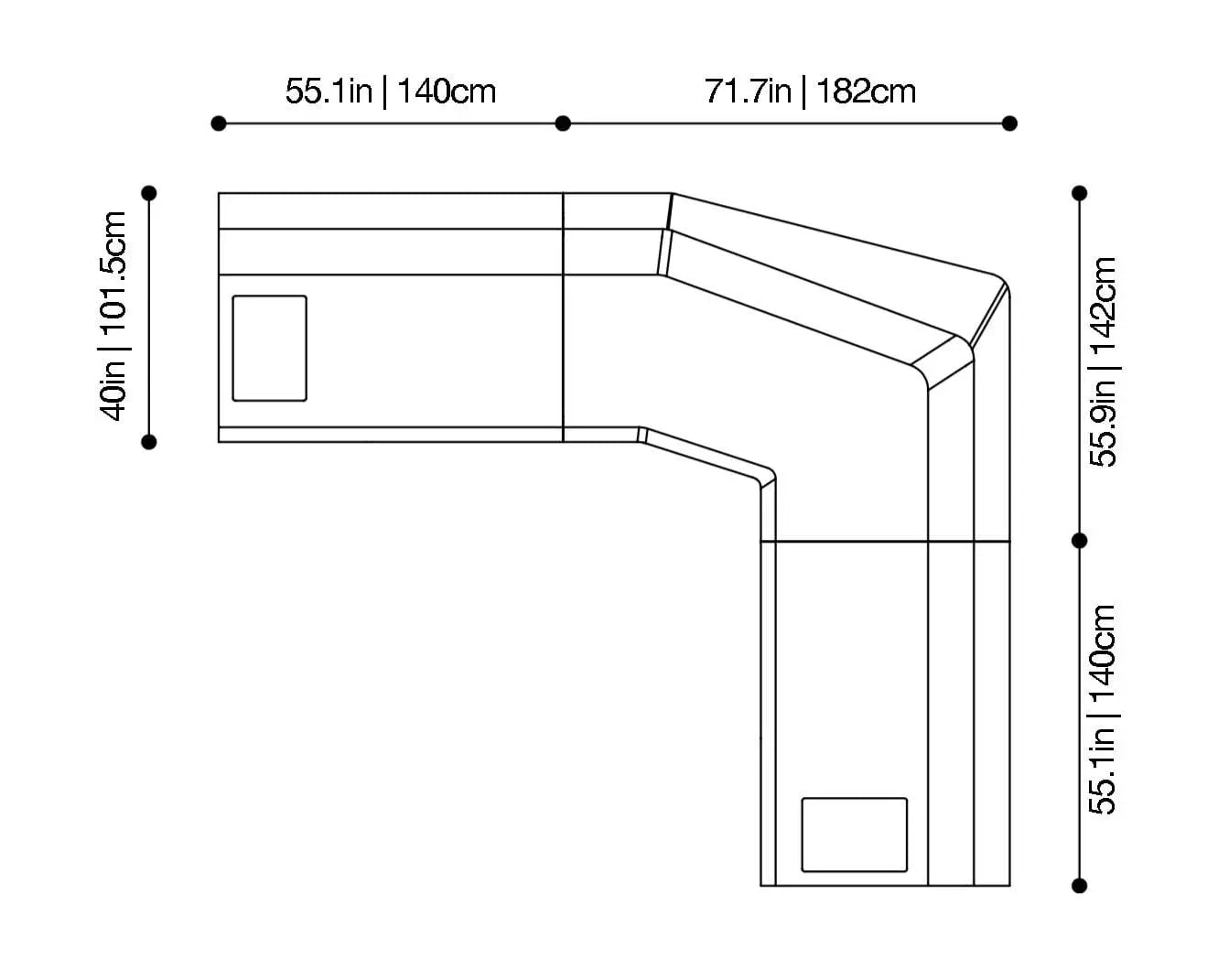 Sydney - Sofa | Poliform | JANGEORGe Interior Design