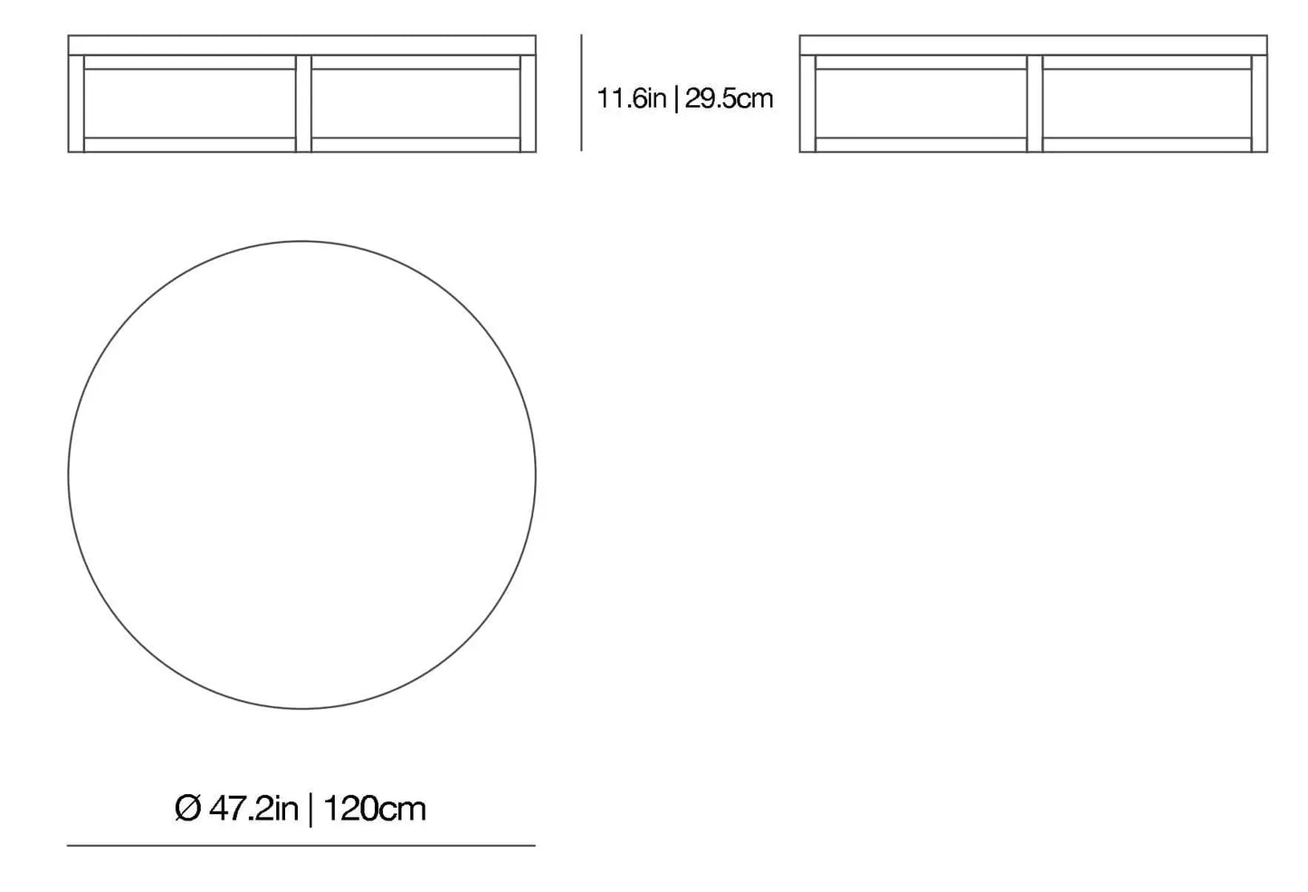 Yard - Coffee Table | Poliform | JANGEORGe Interior Design