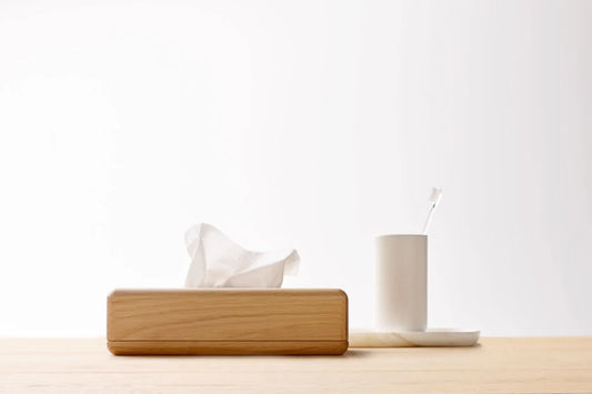 VVD Bathroom Collection, Tissue box | When Objects Work | JANGEORGe Interior Design
