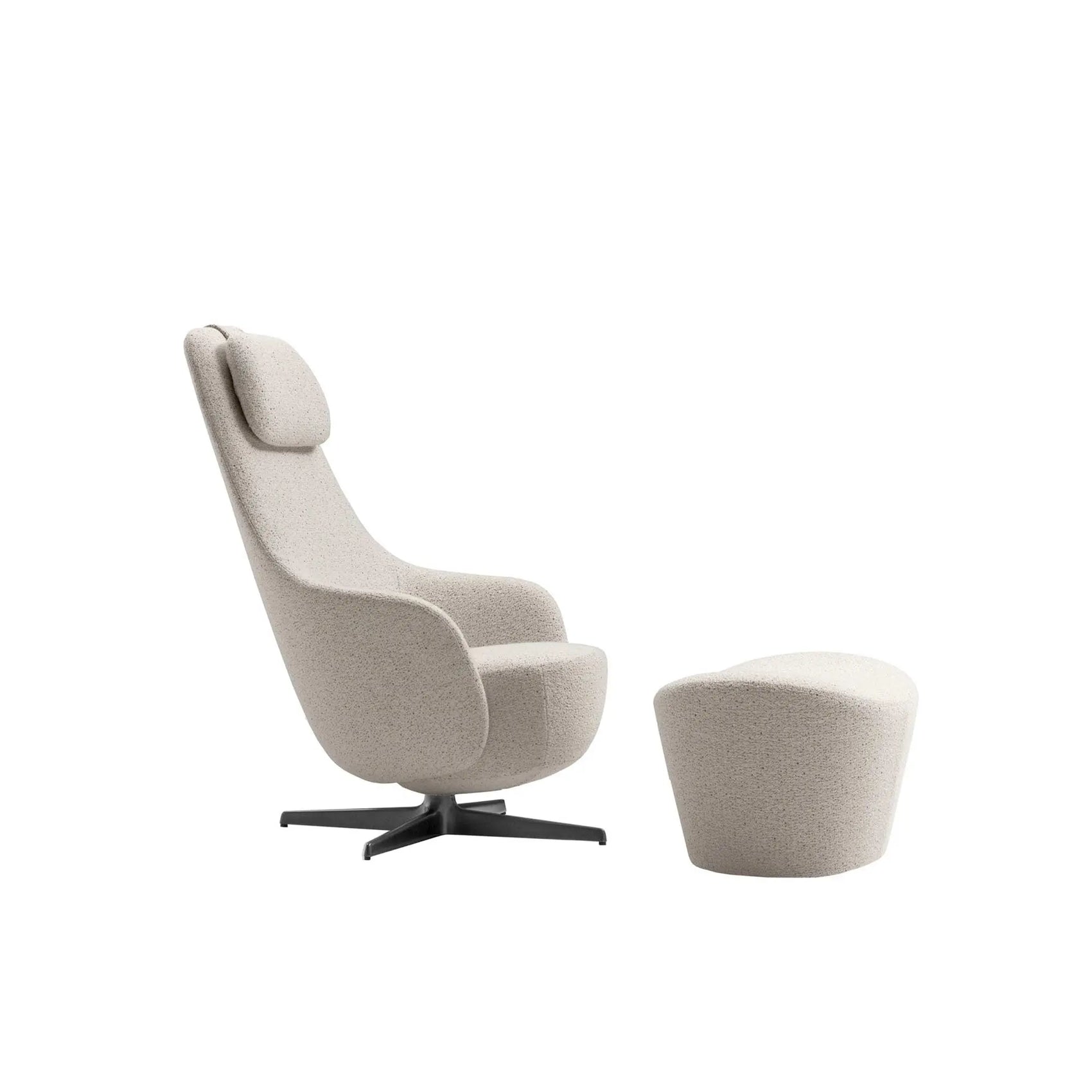 JANGEORGe Interiors & Furniture B&B Italia Harbor Laidback Armchair and Ottoman