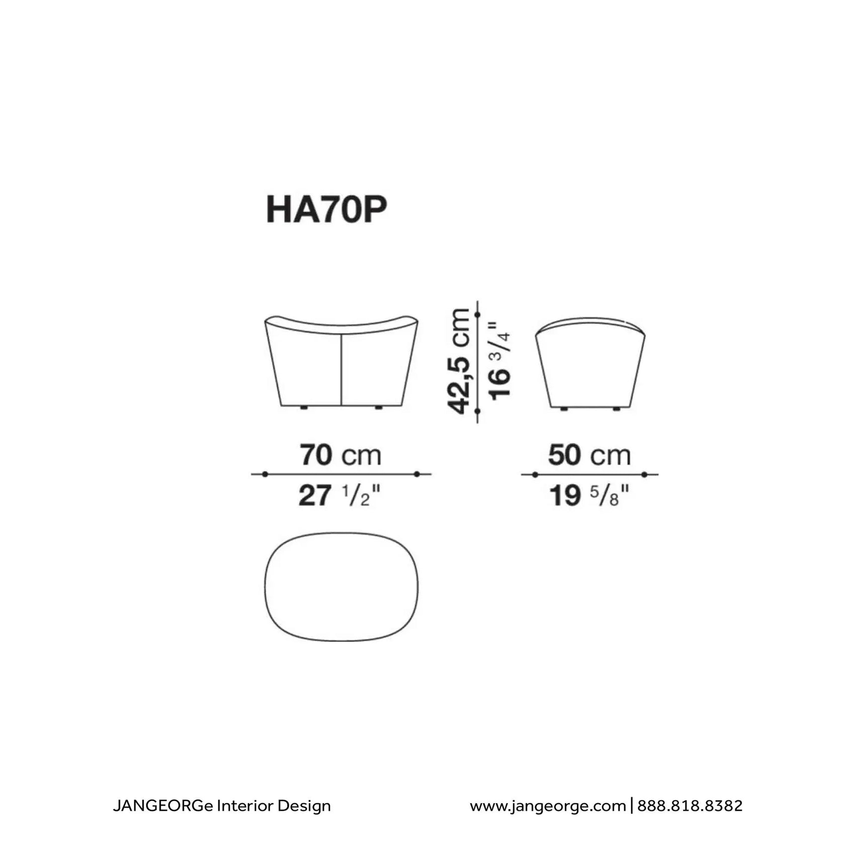 JANGEORGe Interiors & Furniture B&B Italia Harbor Laidback Armchair and Ottoman