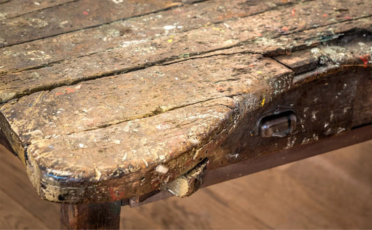 JANGEORGe Interiors & Furniture JANGEORGe French Antique Goldsmith Table (18th Century)