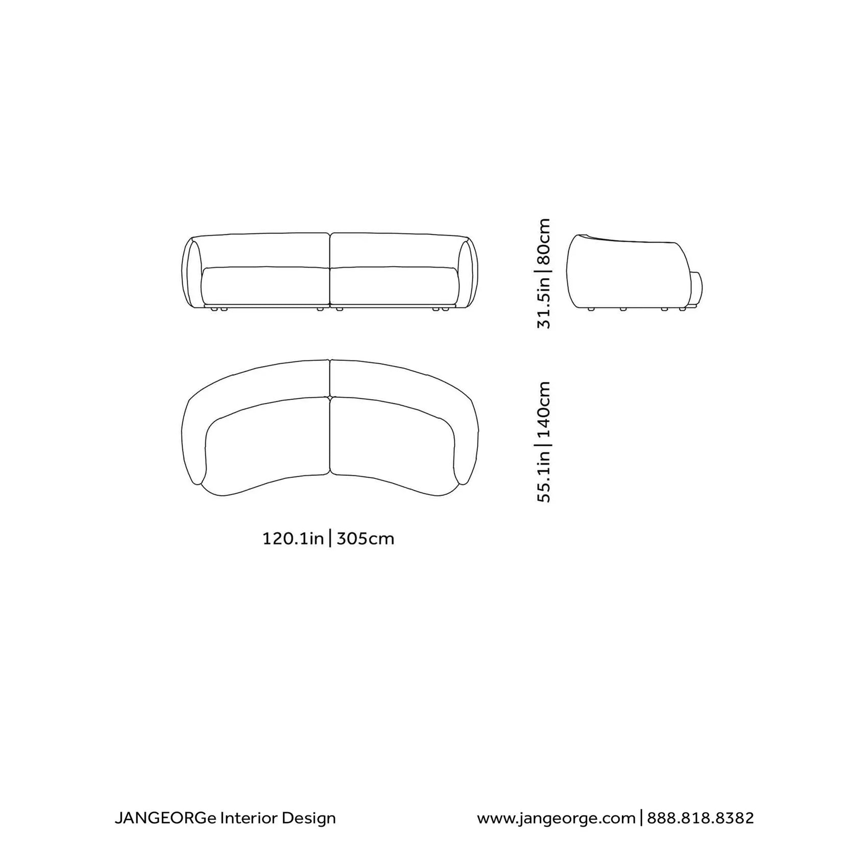 JANGEORGe Interiors & Furniture Moroso Pacific Sofa