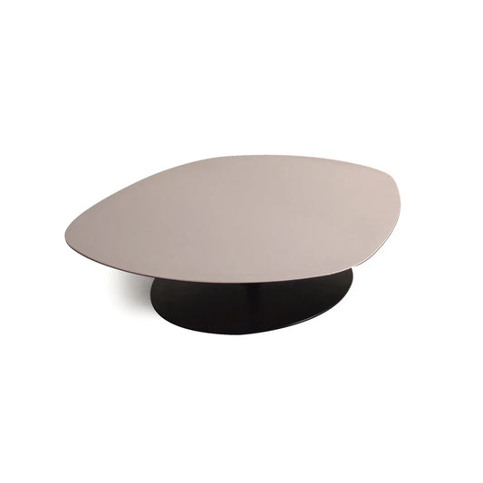 Phoenix - Low Table with Metal Base and Laminam Top - JANGEORGe Interiors & Furniture